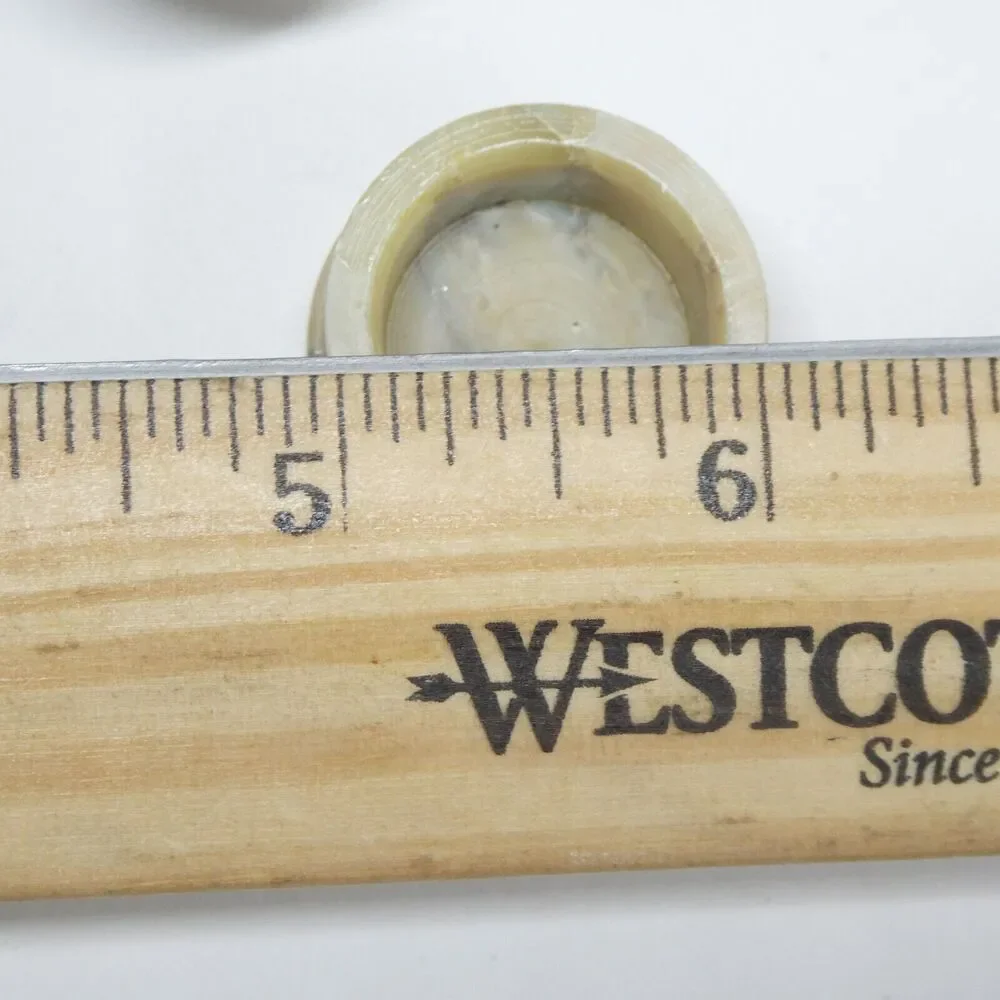 Carved Soapstone Stone Trinket Box Miniature Tiny Vintage